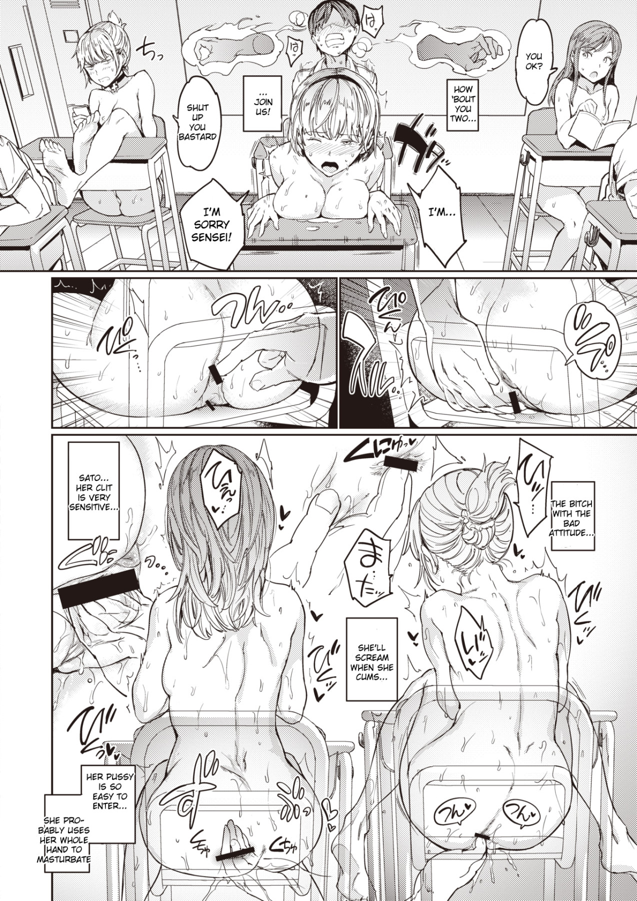 Hentai Manga Comic-Her Daily Naked Life-Read-22